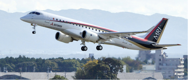MRJ90 mitsubishi plane first japan