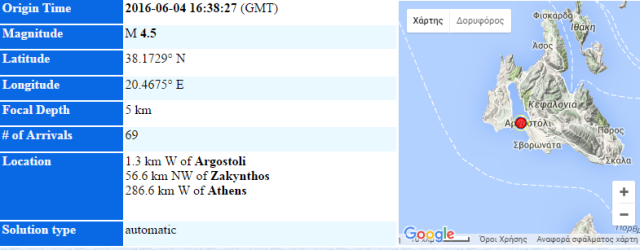 aytomath lysh seismoy efalonnia  4 6 16