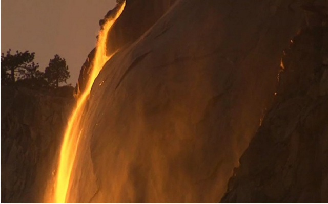 fire waterfalls lava  5678