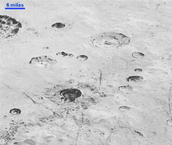 pluto  view from orizon 4 12 2015