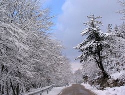 Χειμωνιάτικο τοπίο στη Βόρεια Ελλάδα