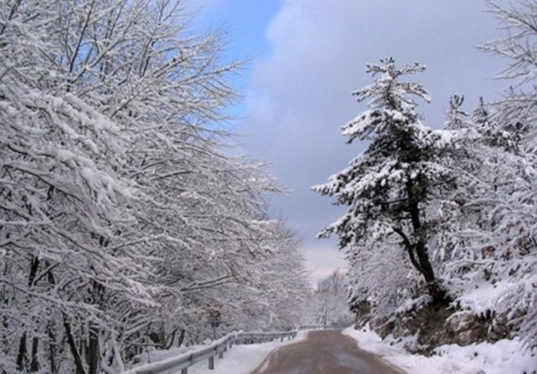 Χειμωνιάτικο τοπίο στη Βόρεια Ελλάδα