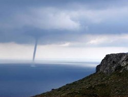 Υδροστρόβιλος στα Κύθηρα