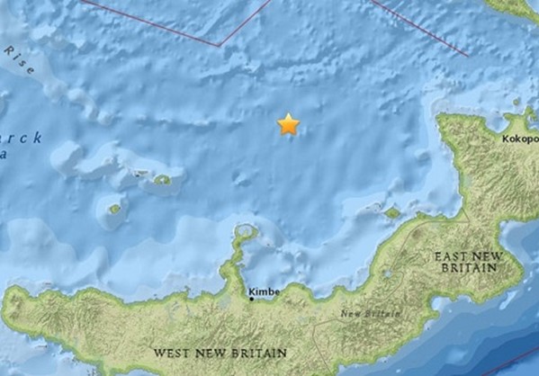 Ισχυρός σεισμός 6,9 R στην Παπούα Νέα Γουινέα