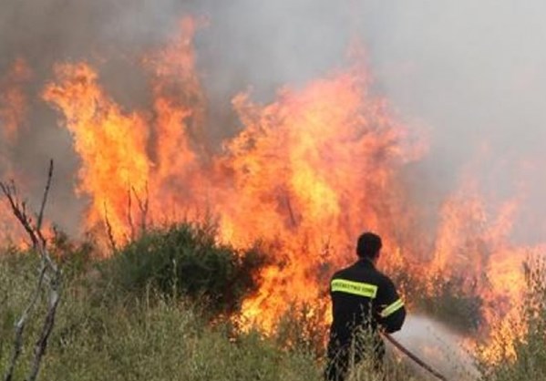 Πολύ υψηλός κίνδυνος πυρκαγιάς την Κυριακή 19 Ιουλίου