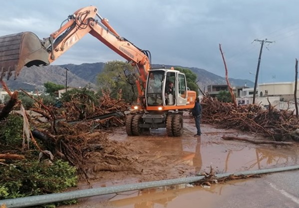 Προβλήματα από την κακοκαιρία 04 - 06 Απριλίου