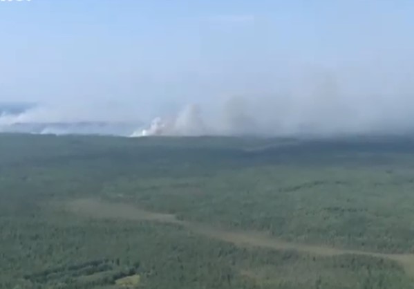Μεγάλες δασικές πυρκαγιές στη Σιβηρία