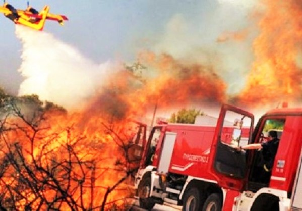 Πολύ υψηλός ο κίνδυνος πυρκαγιάς σήμερα, στις εξής περιοχές