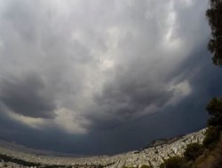 Μεγάλα ύψη βροχής από την κακοκαιρία