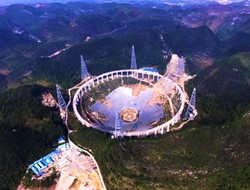 Στην Κίνα κατασκευάστηκε το μεγαλύτερο ραδιοτηλεσκόπιο του κόσμου