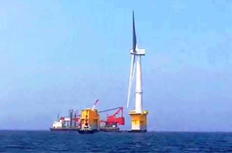 Η μεγαλύτερη πλωτή ανεμογεννήτρια στον κόσμο κόντρα στα πυρηνικά