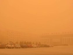 Ισχυρή αμμοθύελλα έπληξε πόλη της Μογγολίας