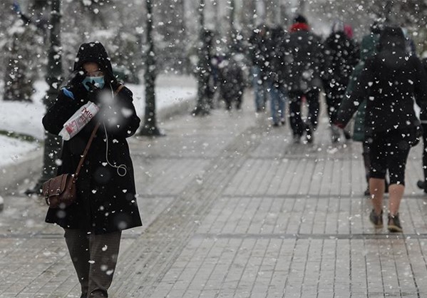 Χιονοπτώσεις την Τρίτη 08/02/22