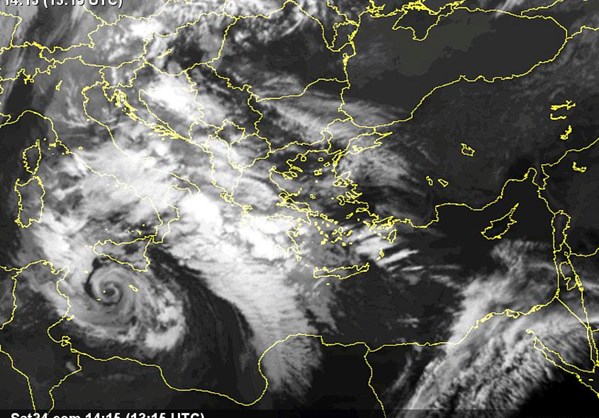 Μικροί Κυκλώνες στη Μεσόγειο εμφανίζονται όλο και ποιο συχνά