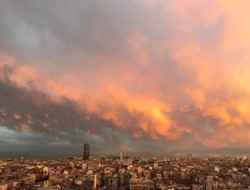 Πήρε ''φωτιά'' ο ουρανός στην Γαλλία