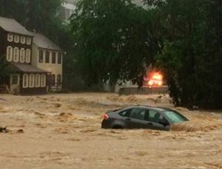 Kαταστροφικές πλημμύρες στο Μέριλαντ