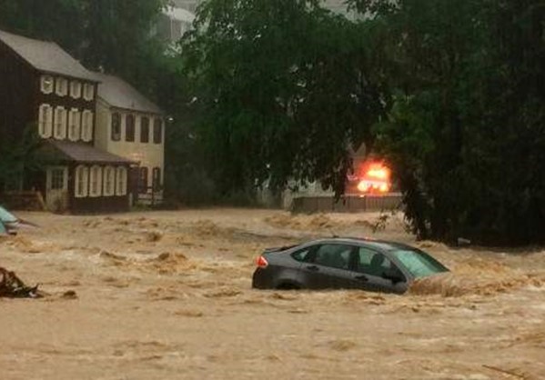 Kαταστροφικές πλημμύρες στο Μέριλαντ
