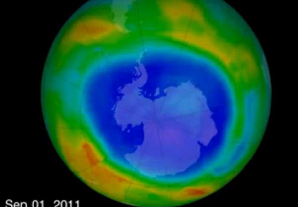 Ευχάριστα νέα για την τρύπα του όζοντος