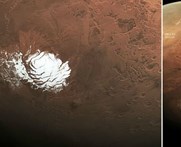Πλανήτης Άρης: Εκπληκτική εικόνα αποκαλύπτει τους πάγους στον Κόκκινο πλανήτη