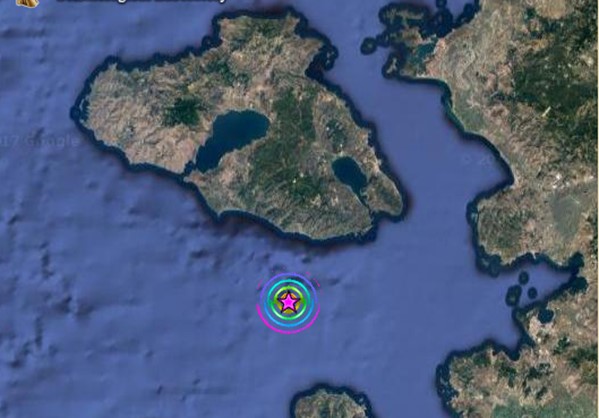 Ισχυρός σεισμός στο Βόρειο Αιγαίο